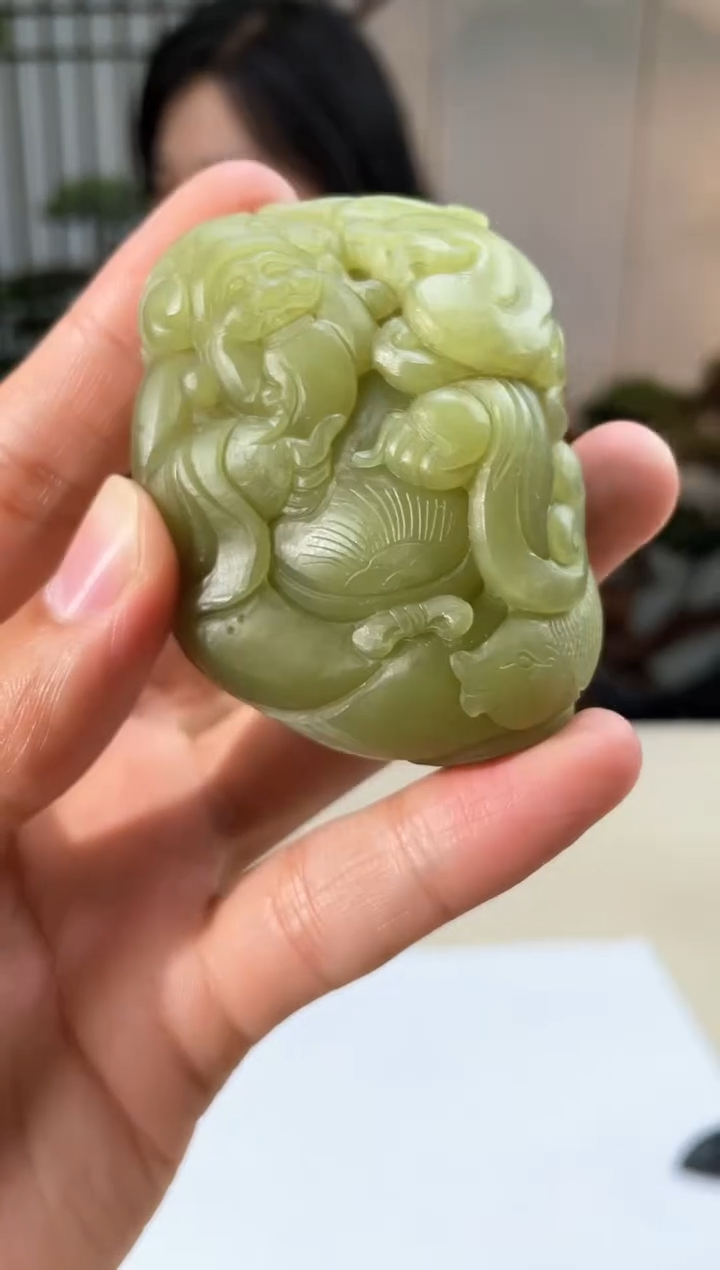 【闪购商品】定制和田玉和田玉（多样性拍一发一带证）60177