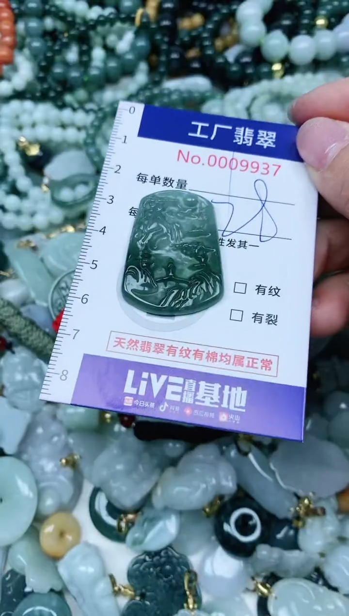 【闪购商品】翡翠吊坠(不含链)未镶嵌翡翠