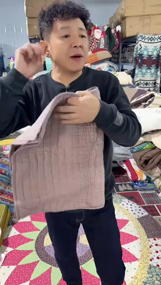 棉何**️一直枕套巴厘纱豆沙色