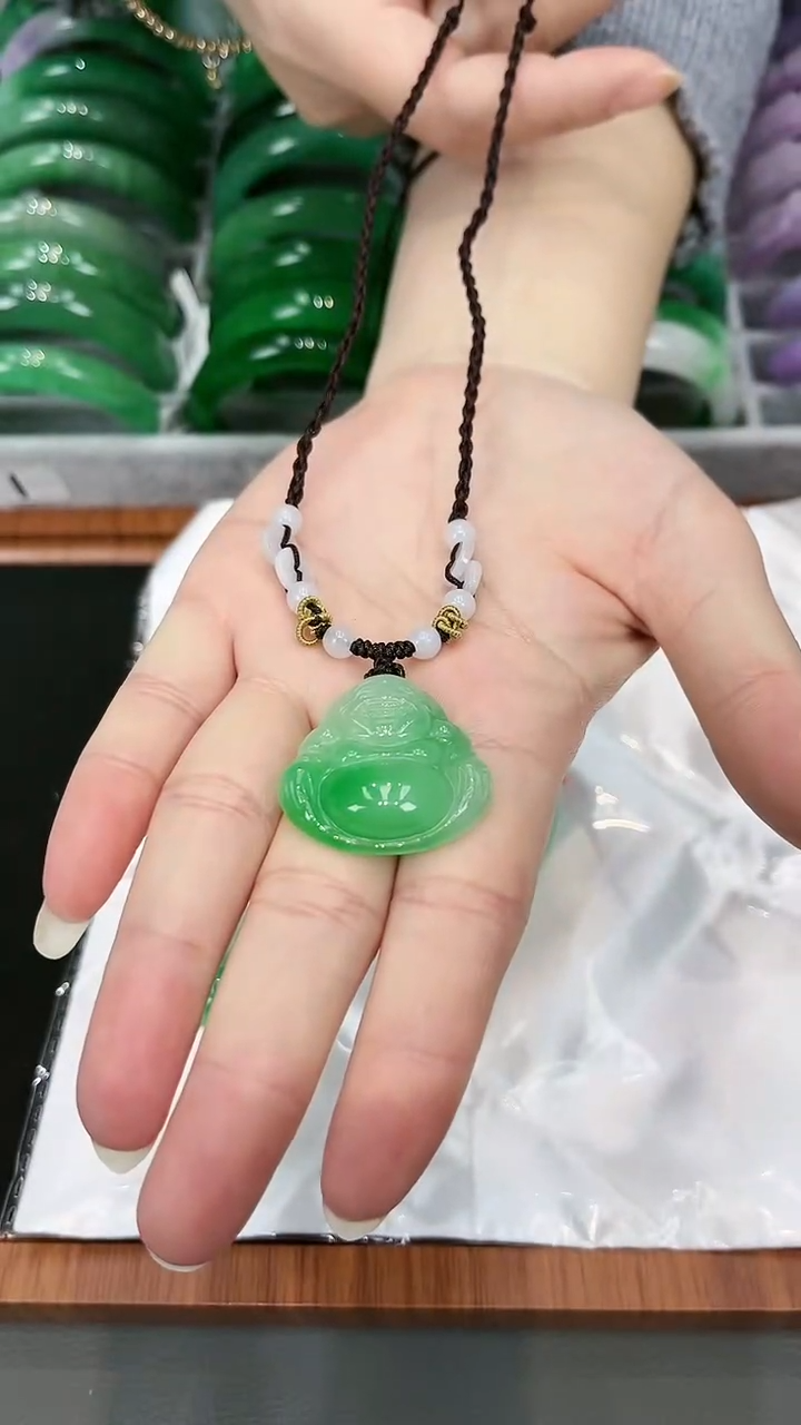 【闪购商品】砖雕s29飘花佛公吊坠