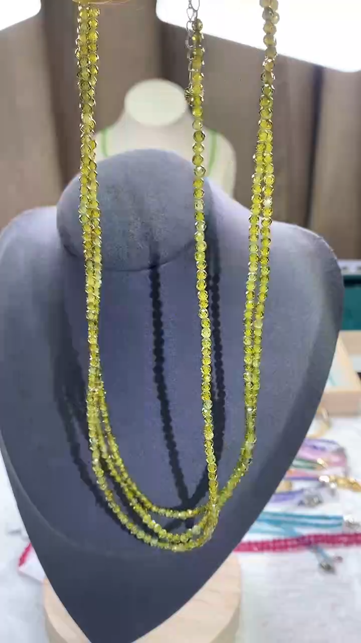 【闪购商品】金绿宝石项链14K金镶嵌诗宁甄选珠宝SYZB91