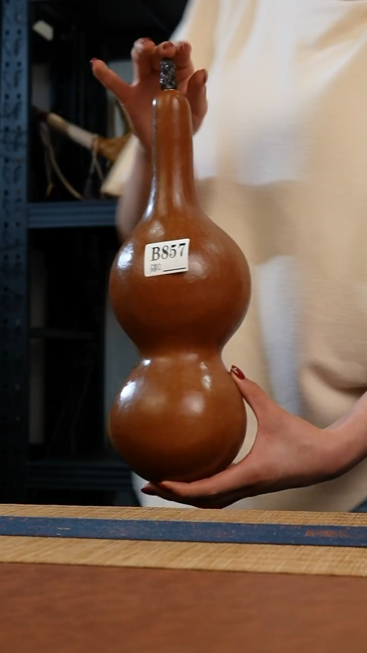 857号 天然热水酒葫芦 一物一拍（有瑕介意勿拍）