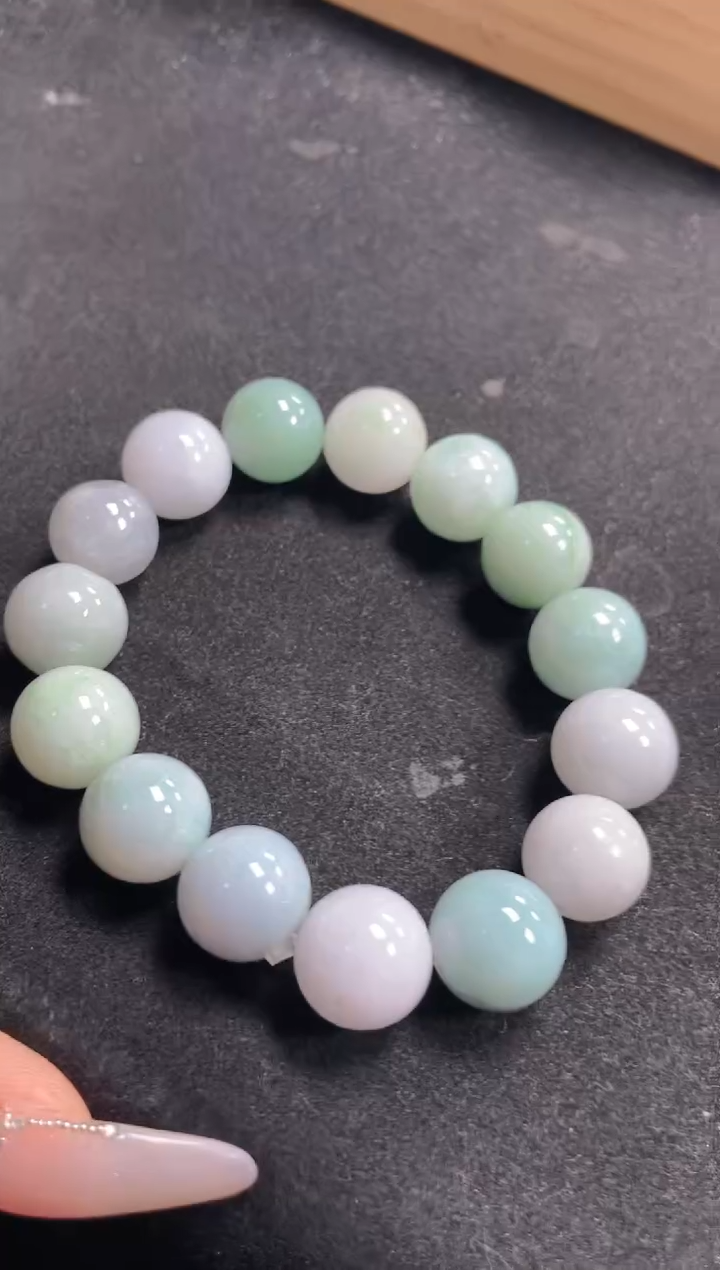 【闪购商品】翡翠颈饰未镶嵌13MM/C/翡翠A货一图一物