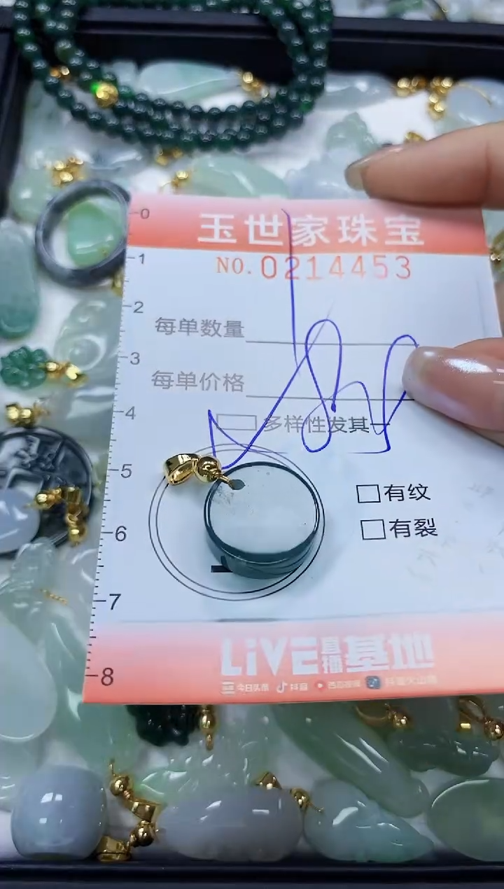 【闪购商品】翡翠未镶嵌颈饰闪购0214453多样性发其一