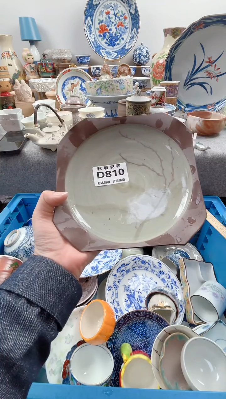 日式茗**庄默认微瑕秋羽D810