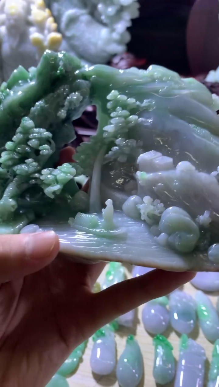 【闪购商品】翡翠摆件未镶嵌翡翠摆件