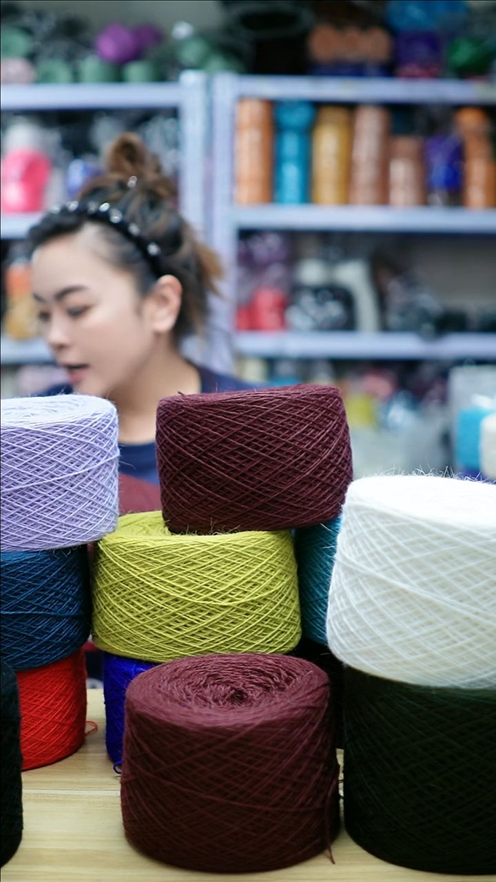 貂毛欢姐手编线A748