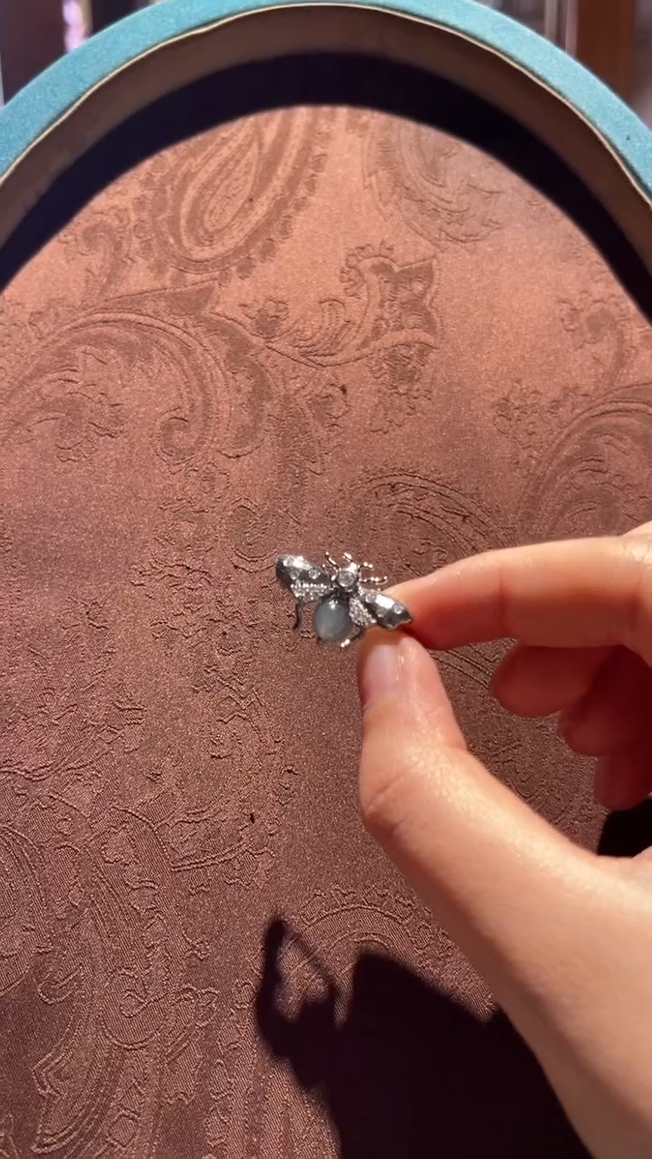 翡翠挂件合金红翡绿翠