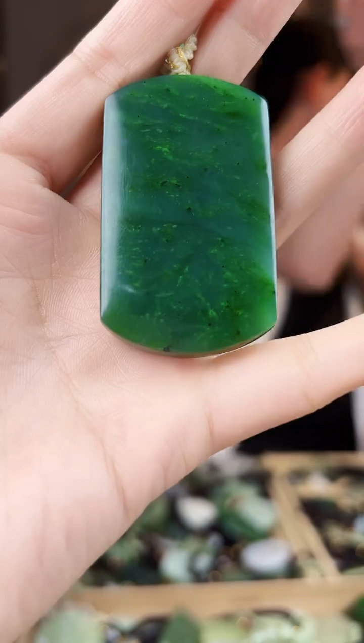 颈饰未镶嵌和田玉拍一发一，多样性发货