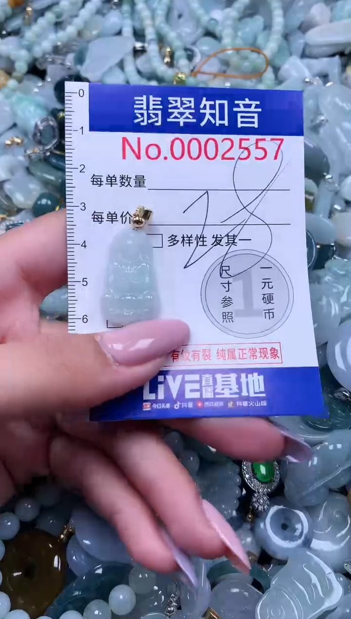 【闪购商品】翡翠吊坠(不含链)未镶嵌2557