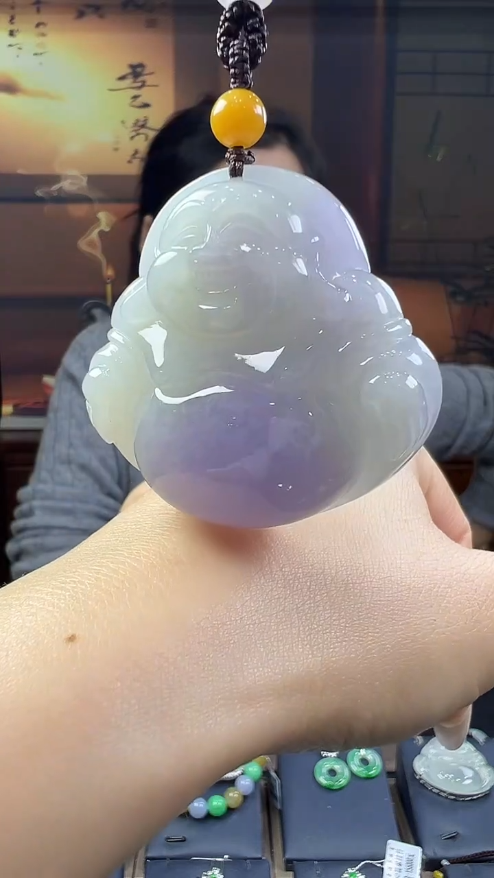 未镶嵌挂件翡翠佛公