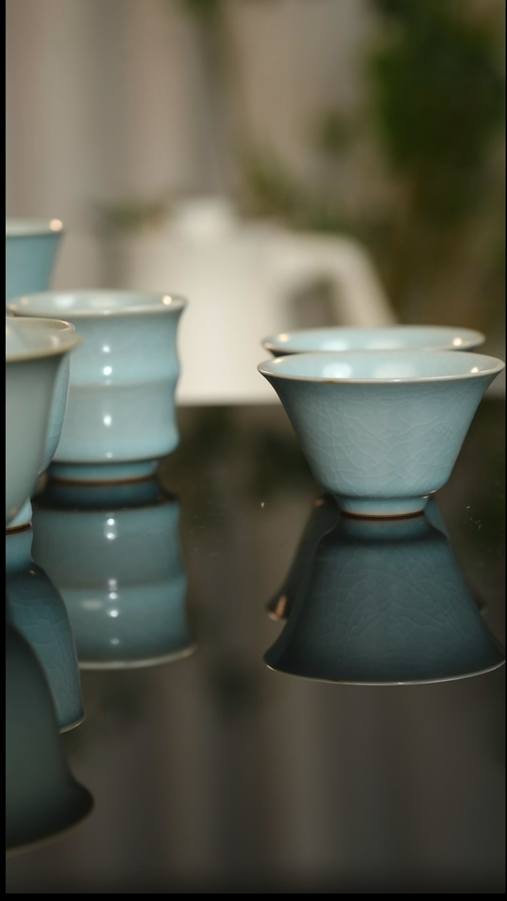 杯子陶吃****？汝瓷马蹄111111