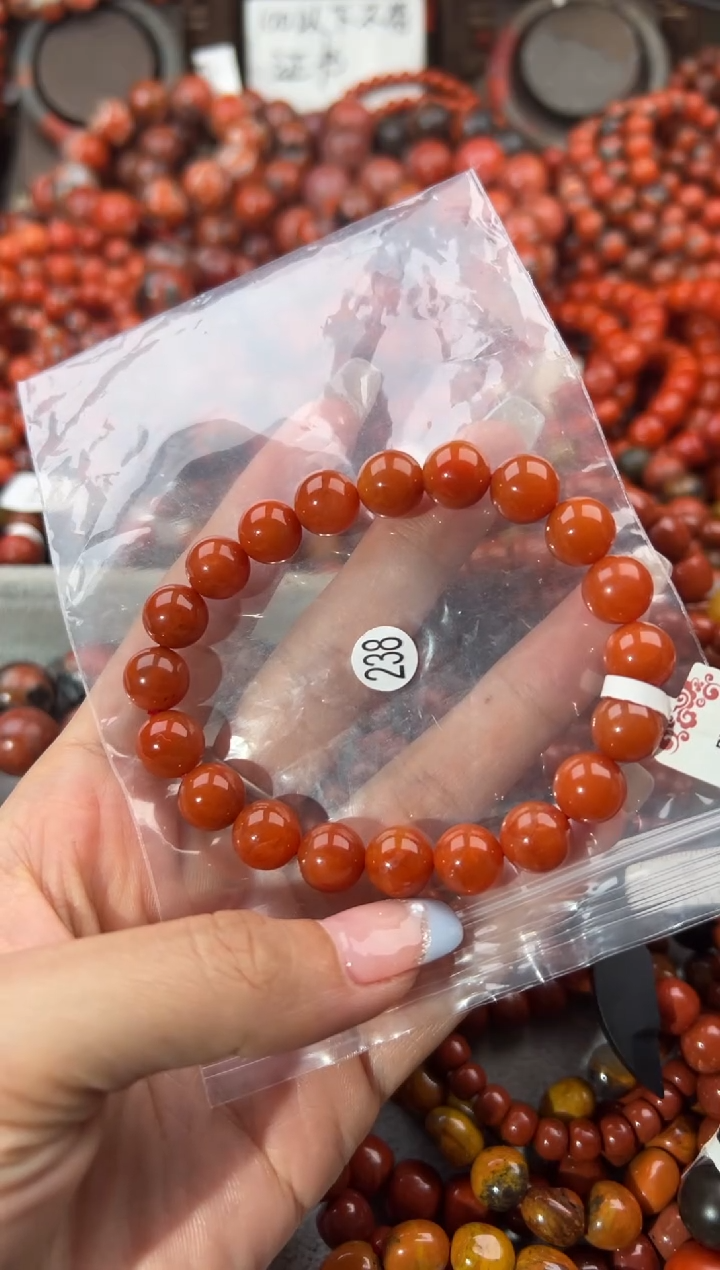 未镶嵌手串南红玛瑙10