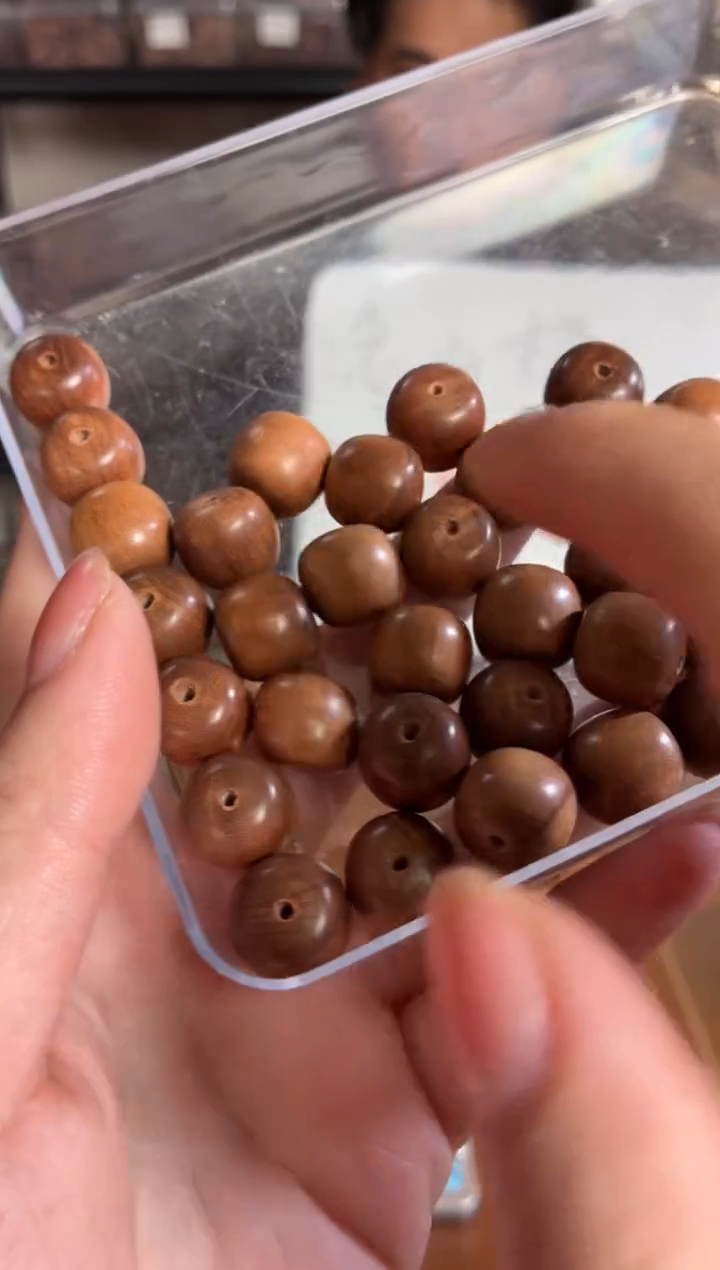 檀香木手串/手链1314*108老型珠多圈老山檀微瑕