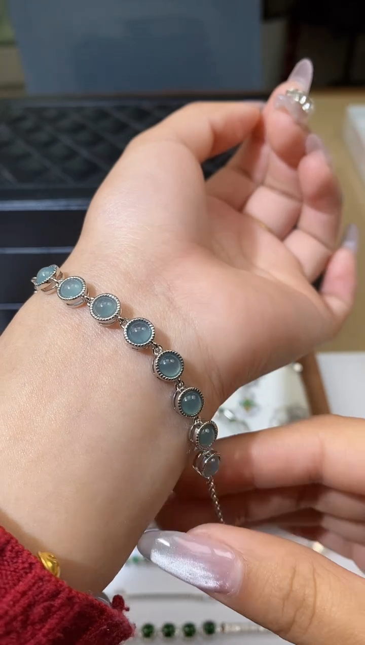【闪购商品】翡翠手链未镶嵌天然A货翡翠（多样性发一）