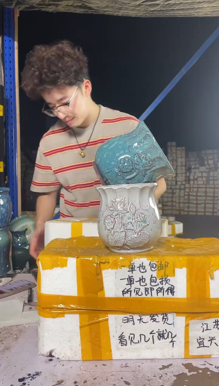 紫砂花盆紫砂花盆宜兴紫砂粗陶花盆