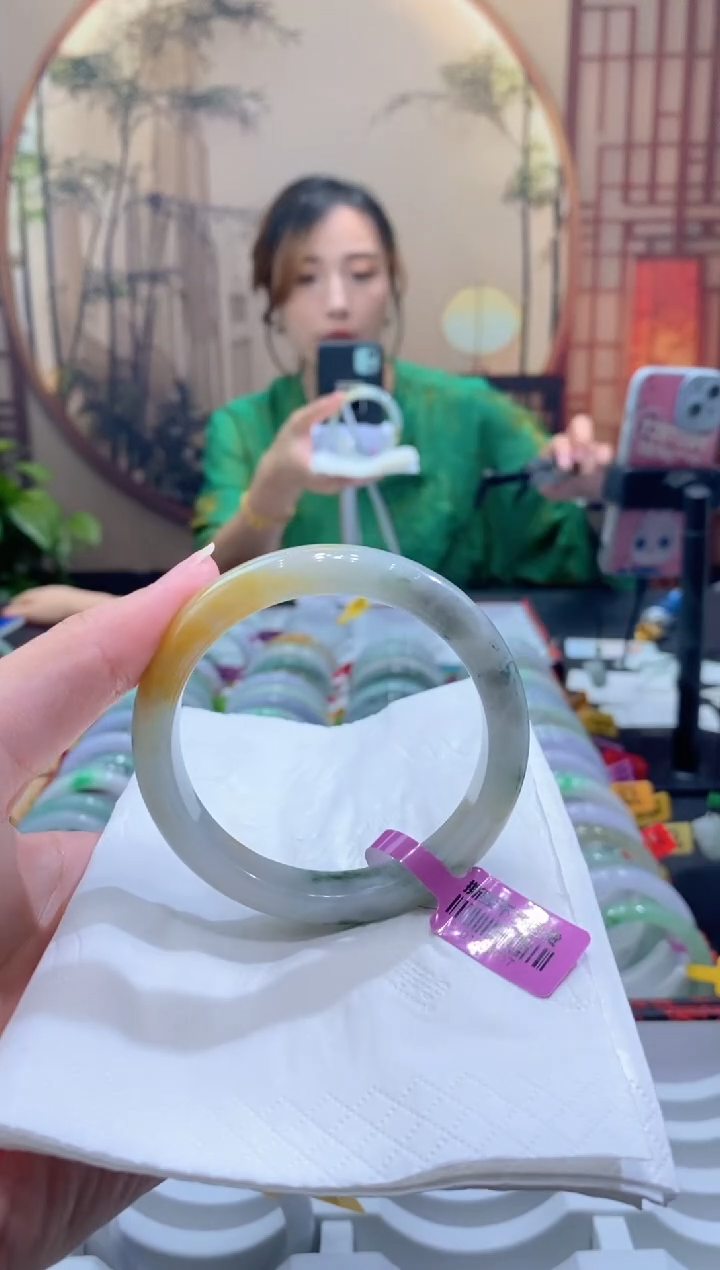 未镶嵌手镯翡翠000052467