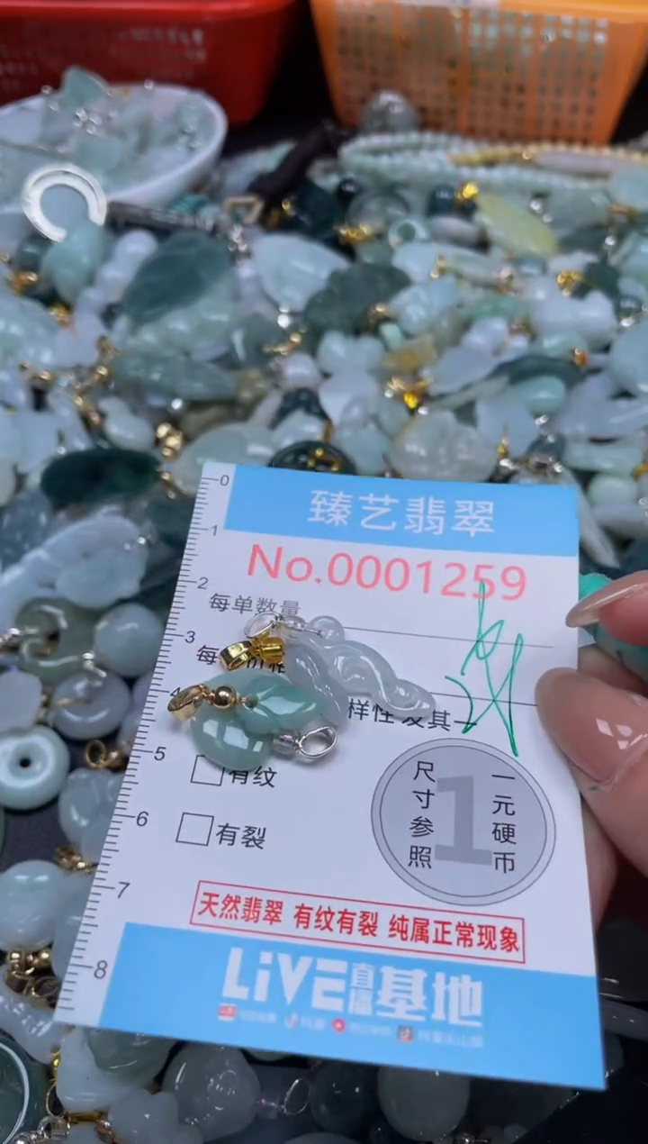 颈饰未镶嵌翡翠1259