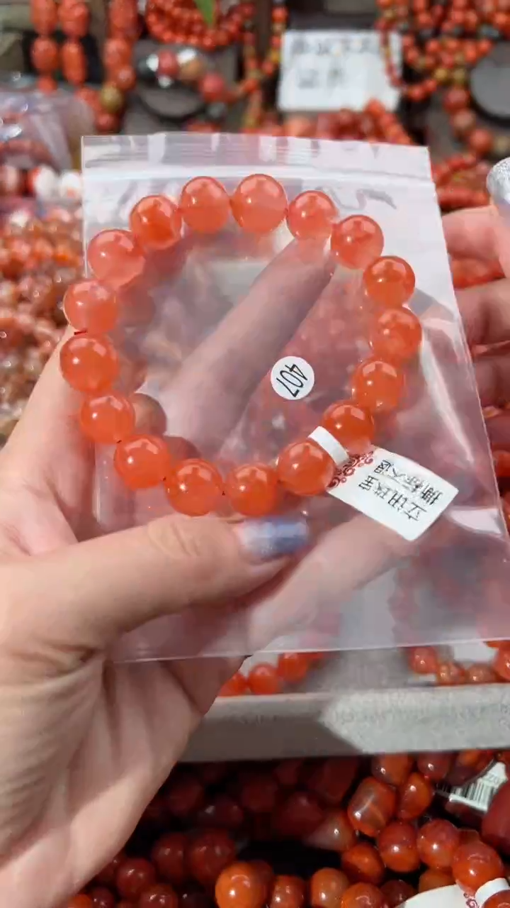 【闪购商品】南红玛瑙手串未镶嵌12+