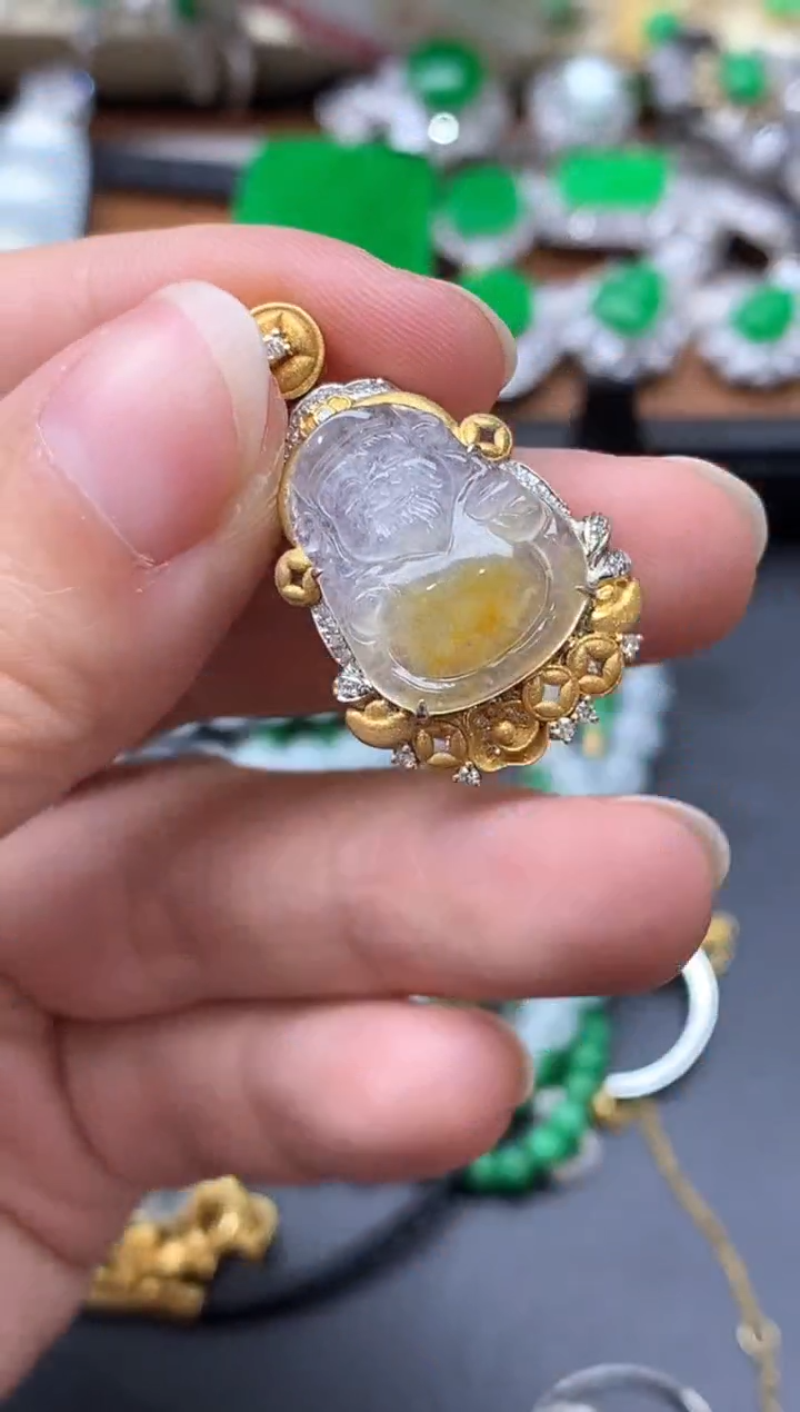 颈饰未镶嵌翡翠379中国好珍宝