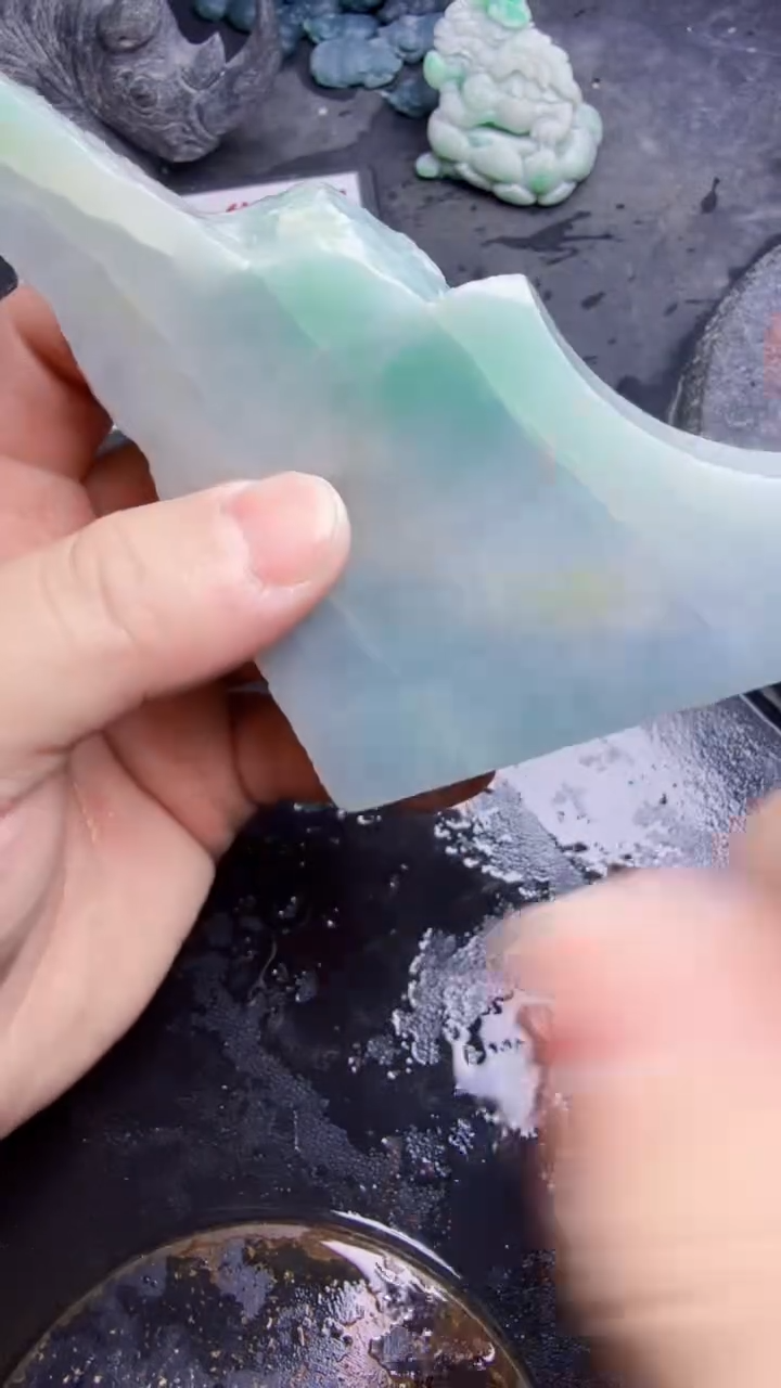 未镶嵌挂件翡翠天然翡翠122