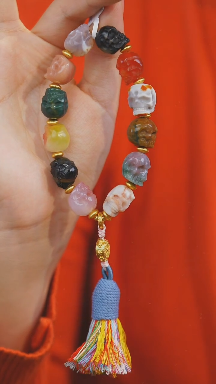 【闪购商品】玛瑙/玉髓手串未镶嵌多样性发其一