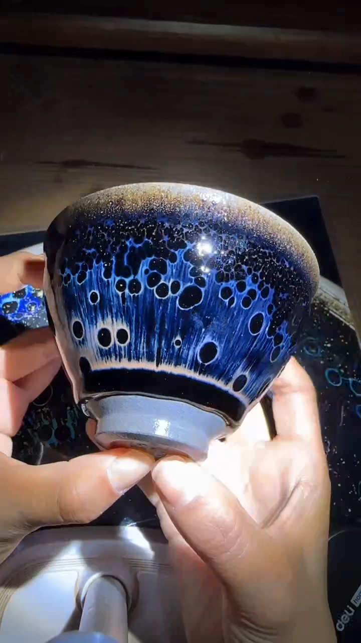 【闪购商品】茶盏刘子龙20G博封面曜变巨匠