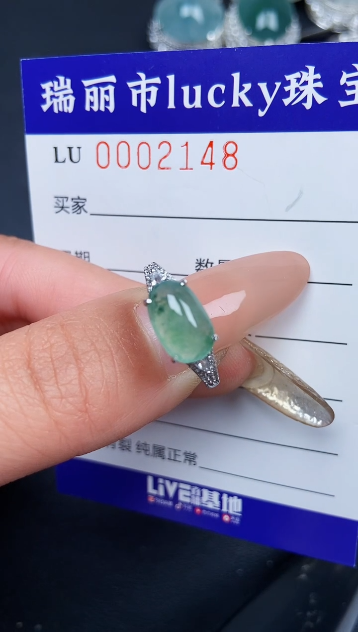 【闪购商品】翡翠颈饰银S925镶嵌2148