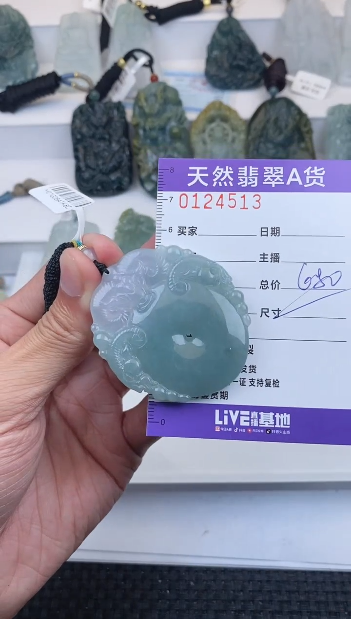 【闪购商品】翡翠颈饰未镶嵌          513