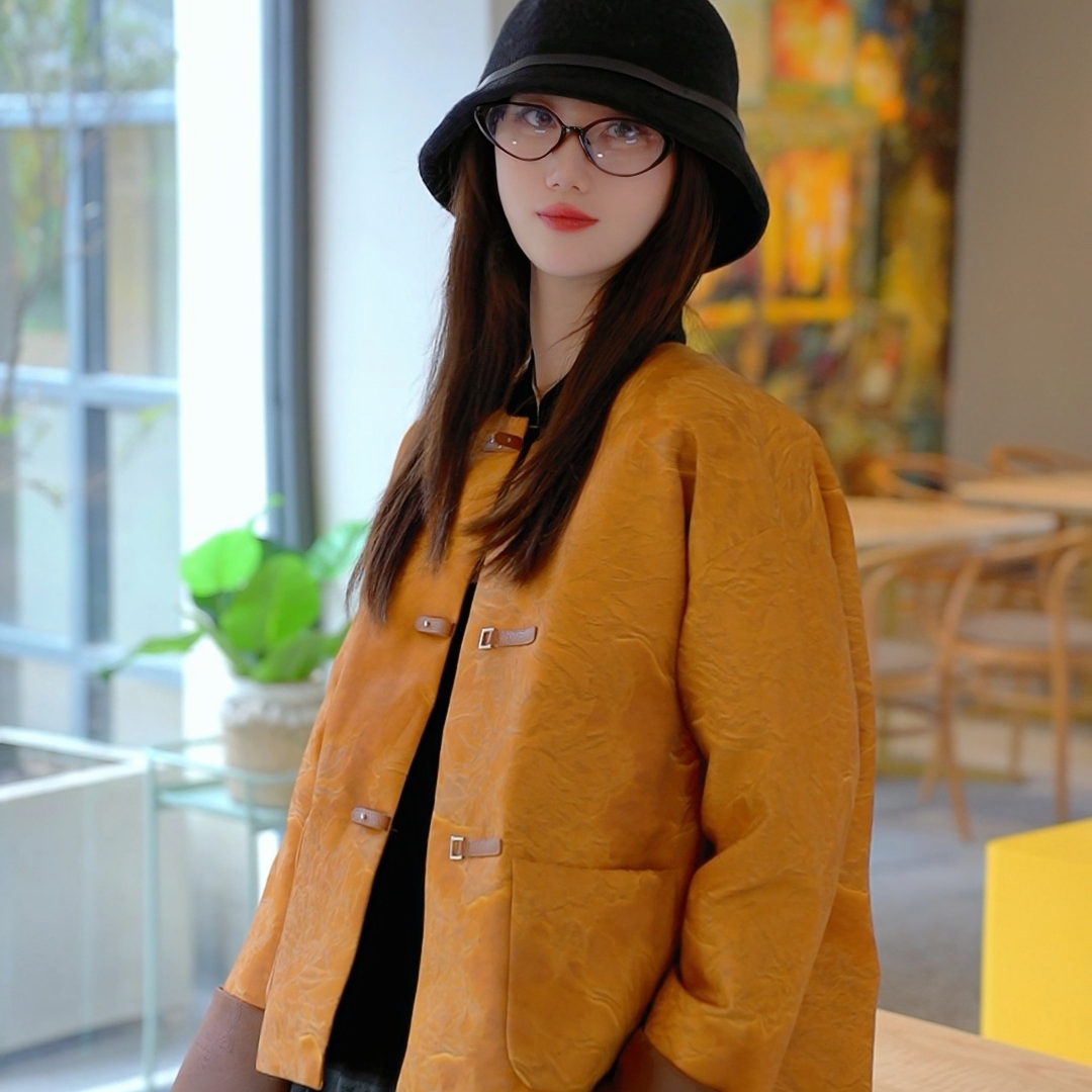 《婷婷定制》冬季新中式国风重气质加90鹅绒加厚羽绒服6843