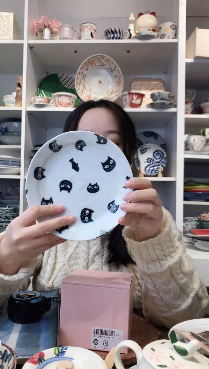 陶瓷【微瑕】黑猫警长小盘16cm