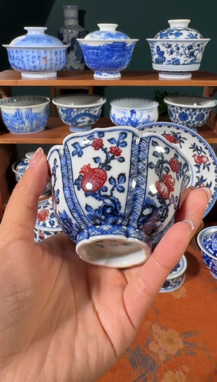 【闪购商品】杯永明尚玩三多葵口杯