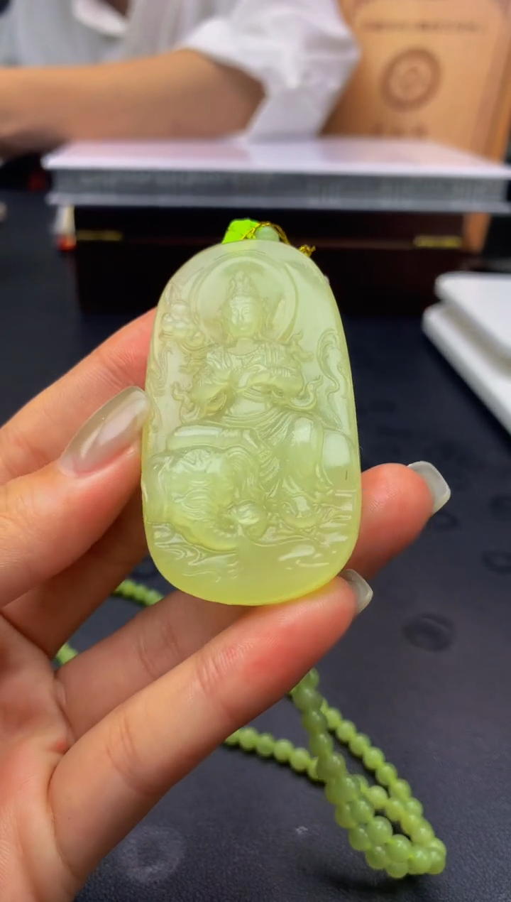 【闪购商品】定制和田玉Boss阳天然和田玉（拍一发一）