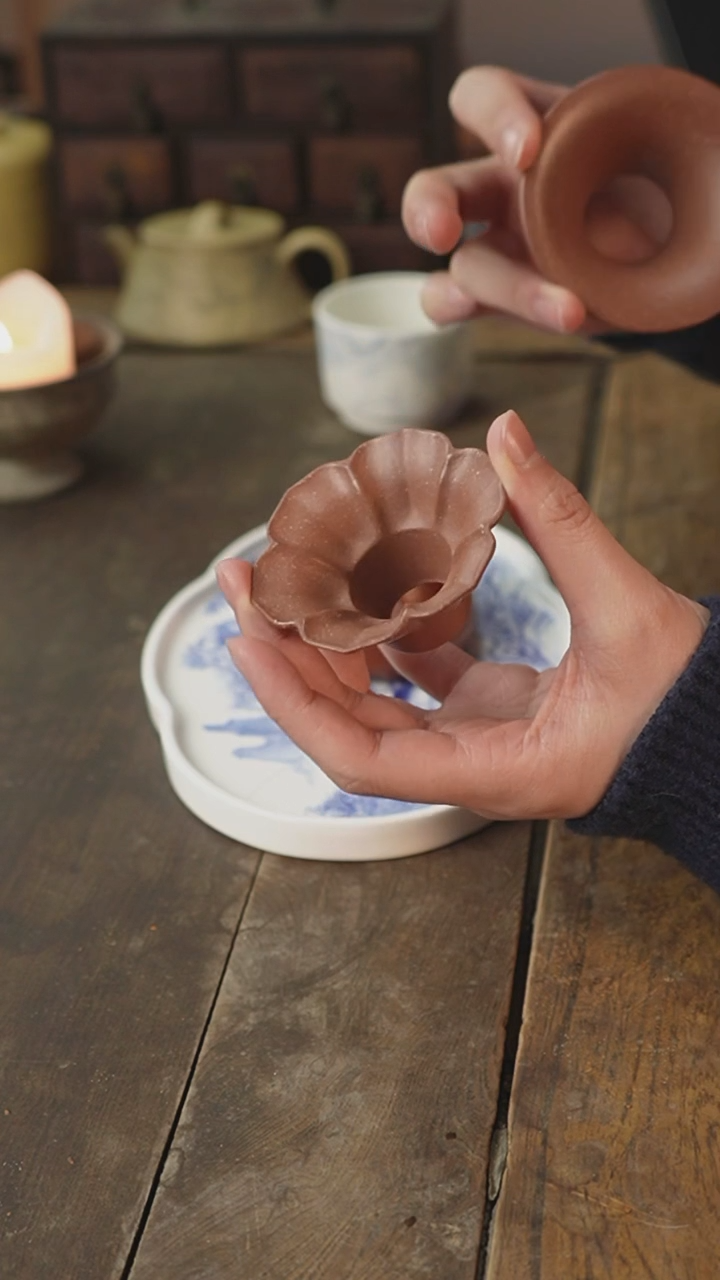 【闪购商品】紫砂茶杯紫砂投茶器