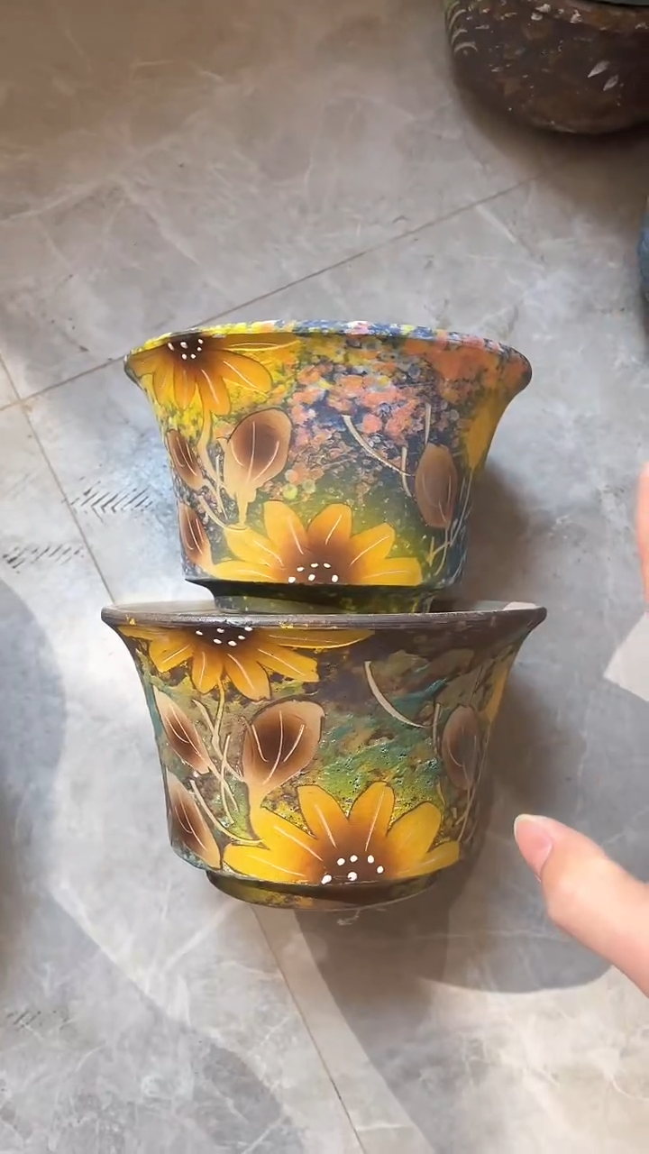 【闪购商品】摆件7-126口17高11  二个