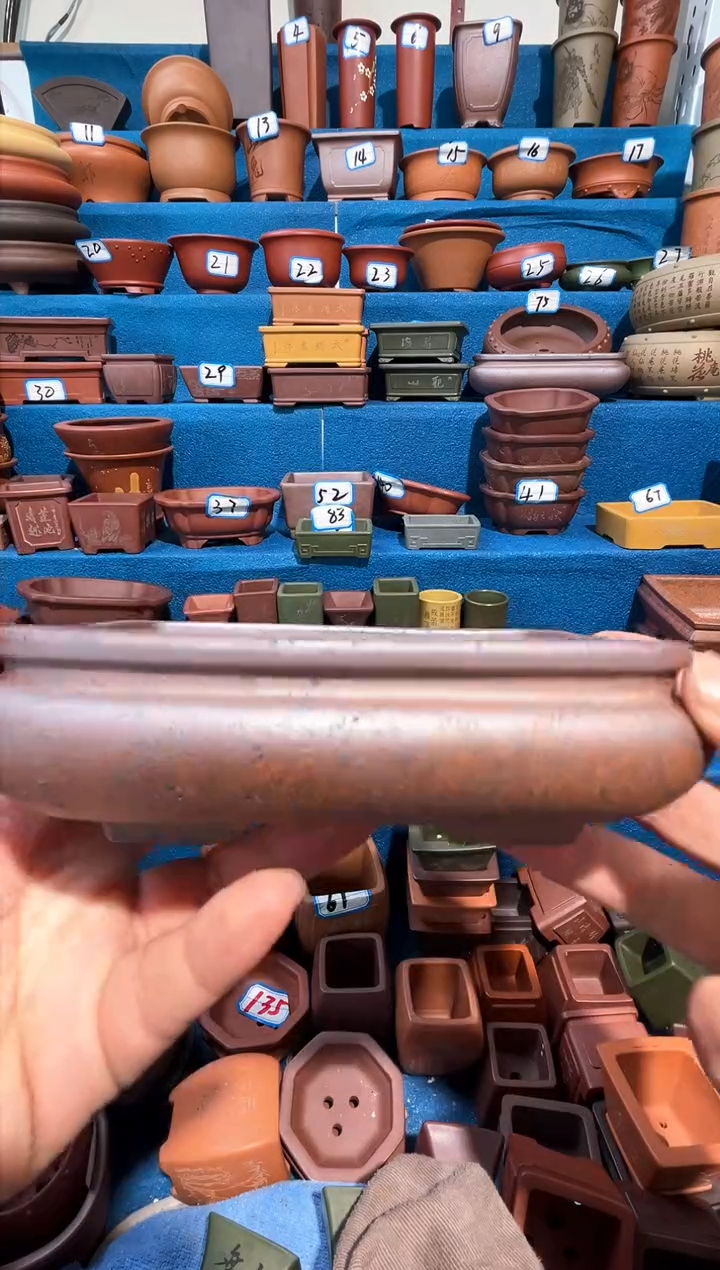 【闪购商品】紫砂紫砂花盆13.5*9*3.5