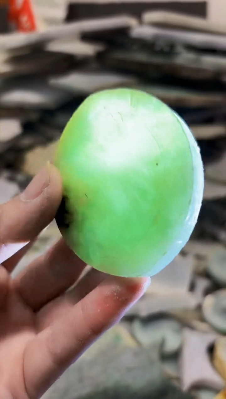 【闪购商品】翡翠颈饰未镶嵌A货白谭1575