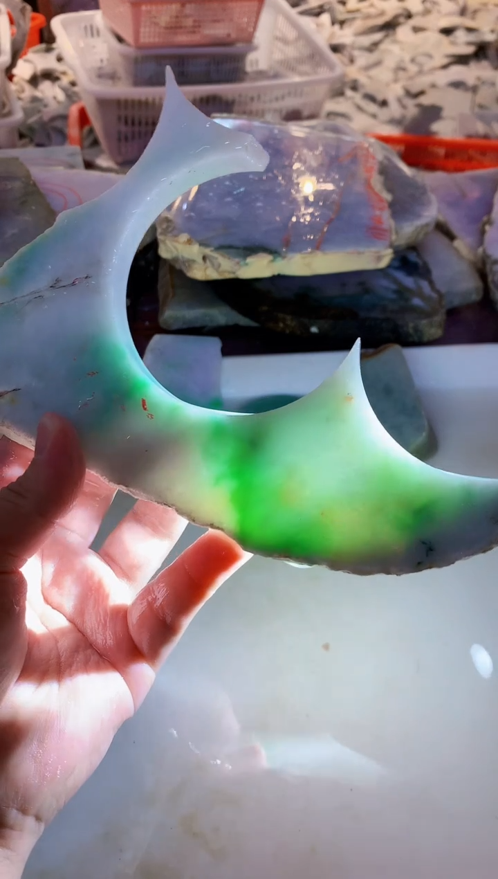 【闪购商品】翡翠未镶嵌颈饰0韩0翡翠珠560