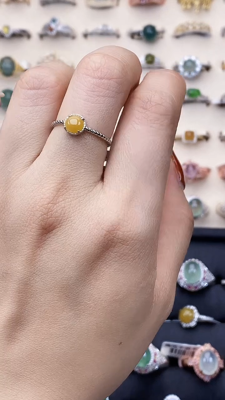 【闪购商品】翡翠戒指未镶嵌女款