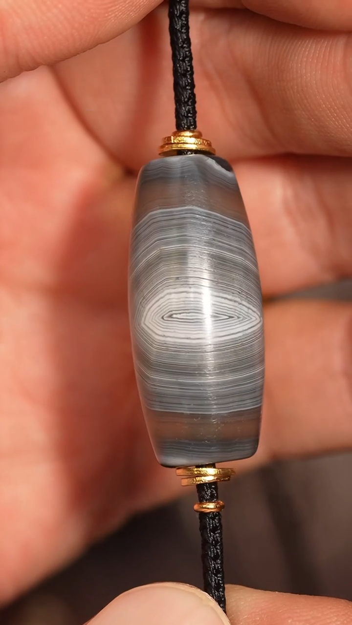 未镶嵌颈饰玛瑙/玉髓冲赛康胡子哥，DIY一265