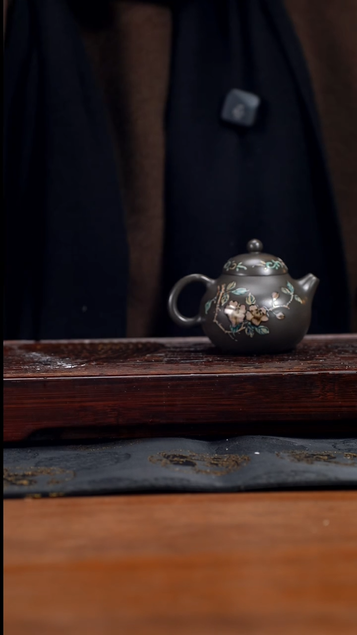 【闪购商品】紫砂茶壶140cc黄龙山原矿紫泥还原烧文旦4