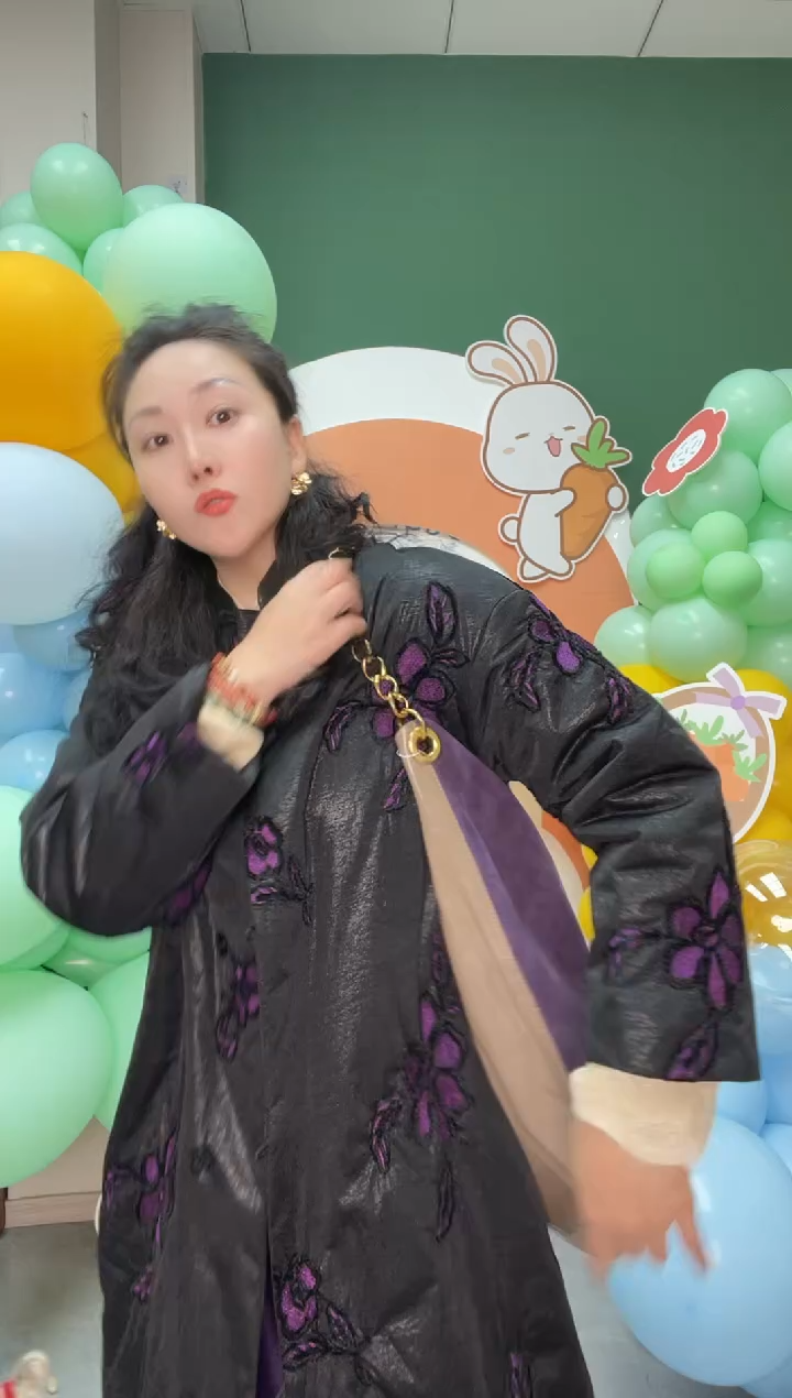小牛剖层皮革紫色拼色紫色拼色