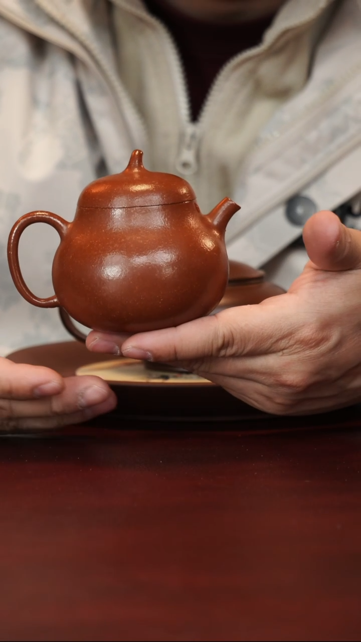 茶壶紫砂原矿高端紫砂--茄瓜