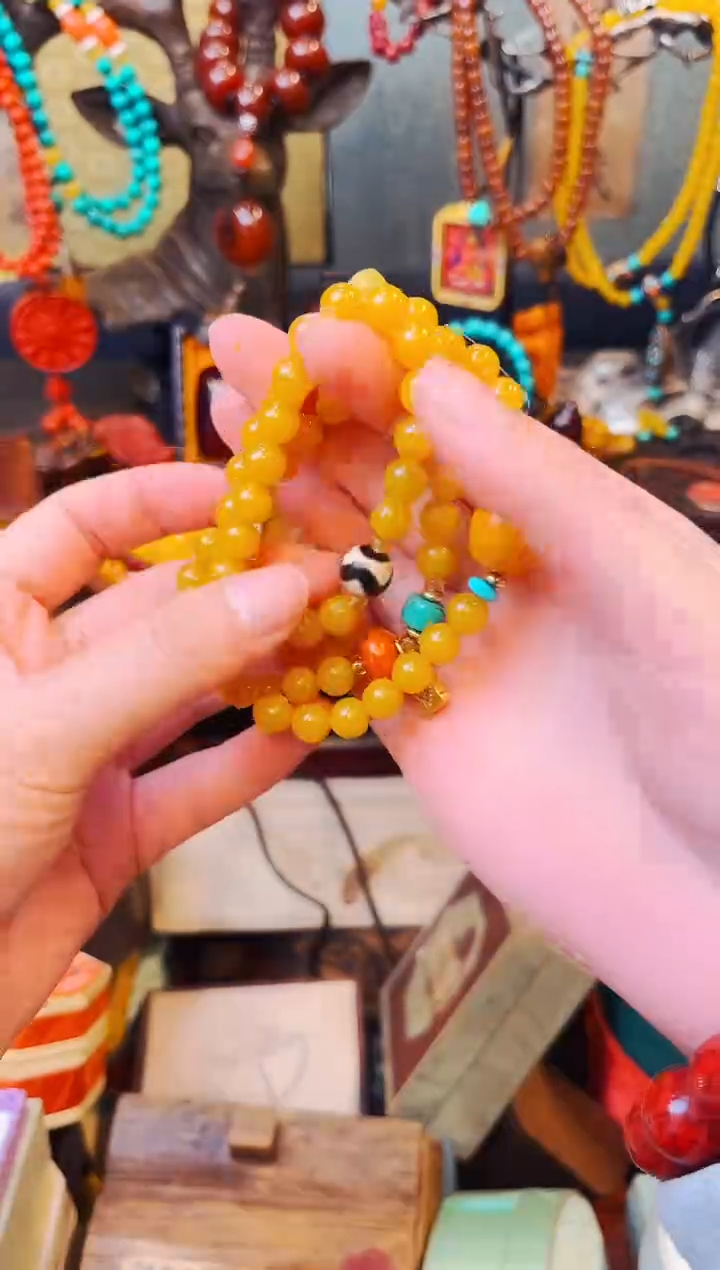 【闪购商品】蜜蜡颈饰未镶嵌大美精品专属链接ad40