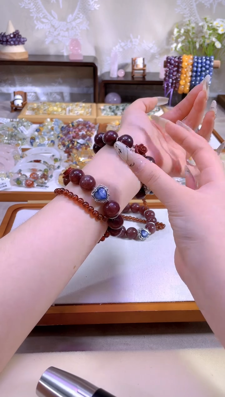 水晶手链合金cb3231cb3231