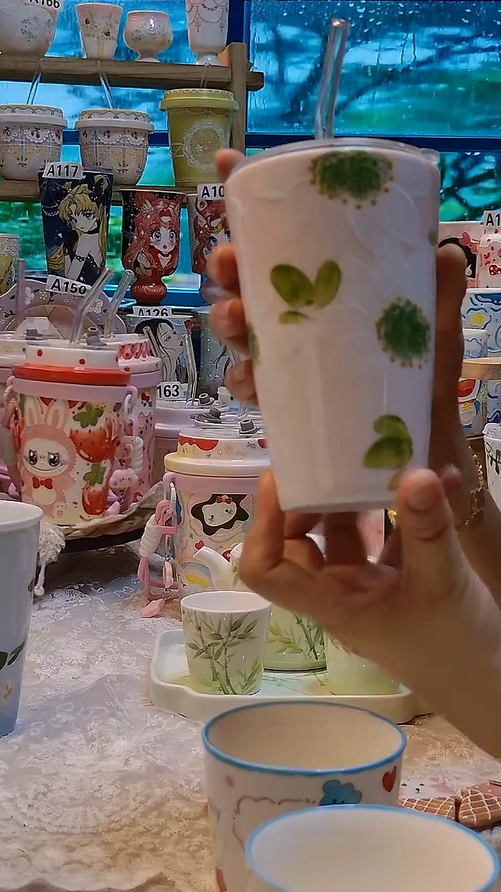 陶瓷景德镇手绘陶瓷杯