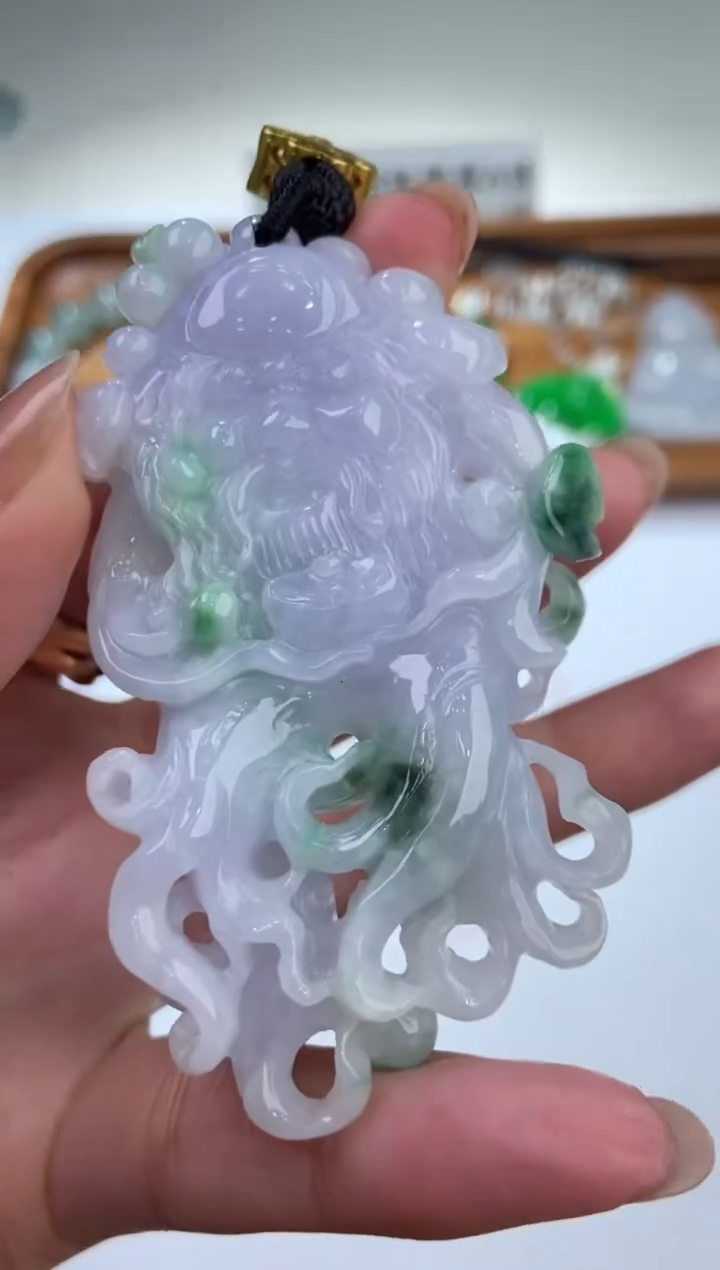 翡翠未镶嵌挂件2204976