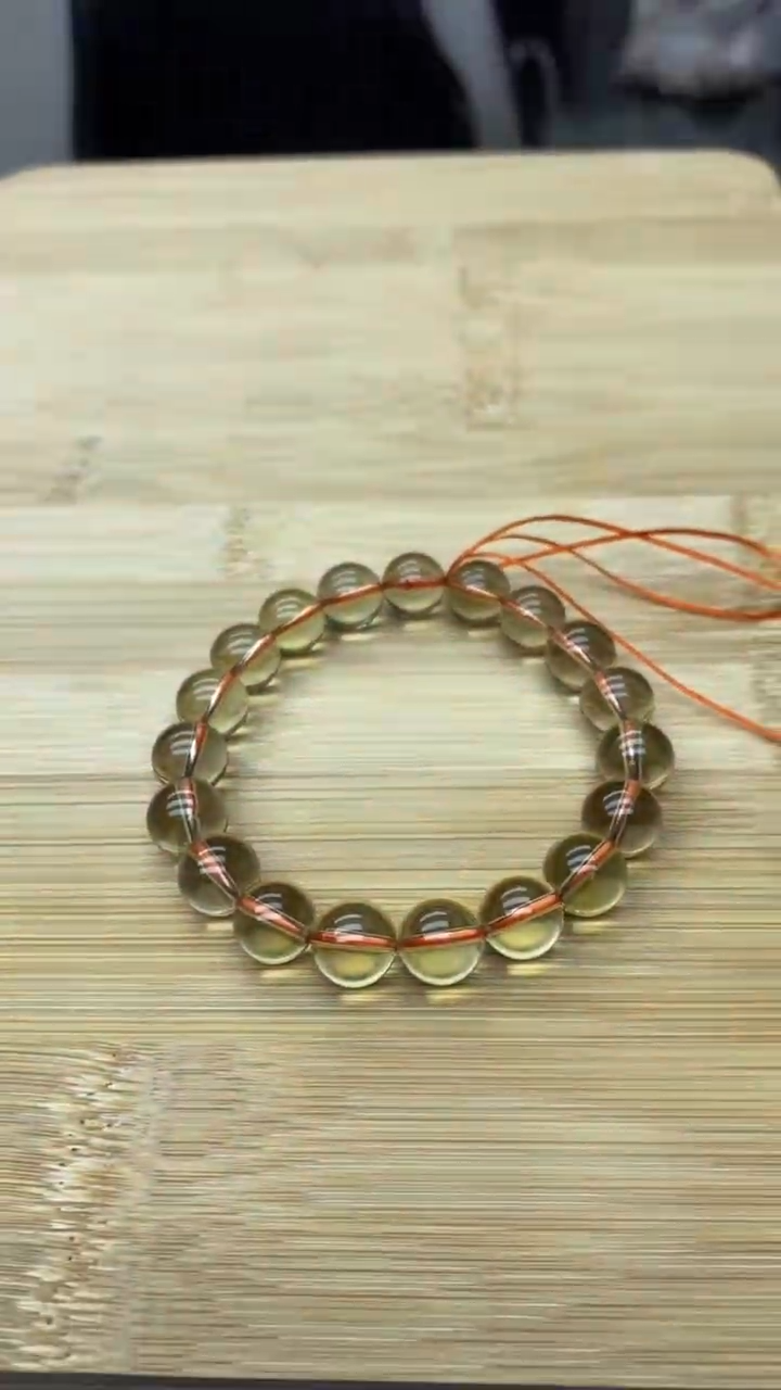 【闪购商品】水晶手链未镶嵌黄水晶10+