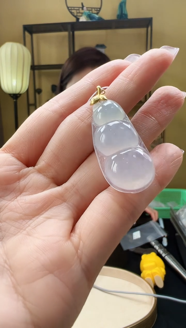 【闪购商品】翡翠颈饰18K金镶嵌DFZ0205-4