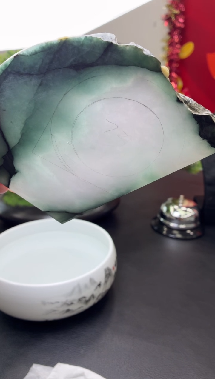 未镶嵌手镯定制翡翠定制手镯，板料，50-57